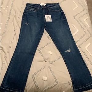 *NWT* Pistola - Lennon High Crop Boot Jeans